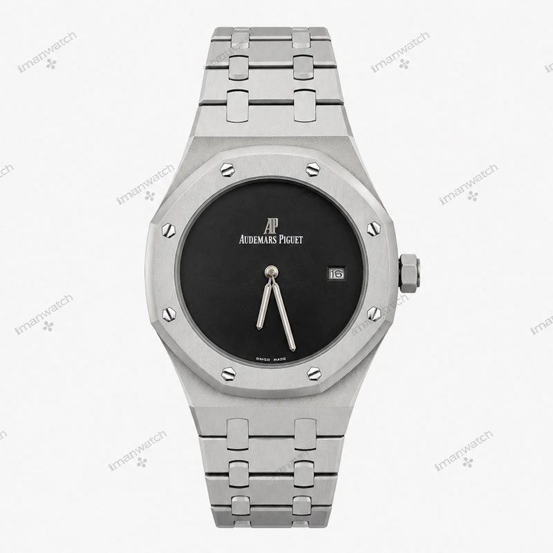 ap5-1 ساعت مردانه اودمار پیگه تک موتوره صفحه مشکی Audemars piguet Royal Oak 4132
