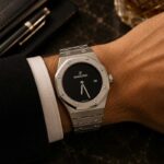 ساعت مردانه اودمار پیگه تک موتوره صفحه مشکی Audemars piguet Royal Oak 4132