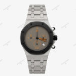 ساعت مردانه اودمار پیگه سه موتوره صفحه خاکستری Audemars piguet Royal Oak 4131
