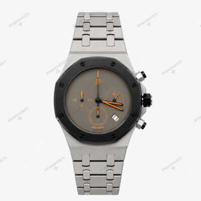 ساعت مردانه اودمار پیگه سه موتوره صفحه خاکستری Audemars piguet Royal Oak 4131