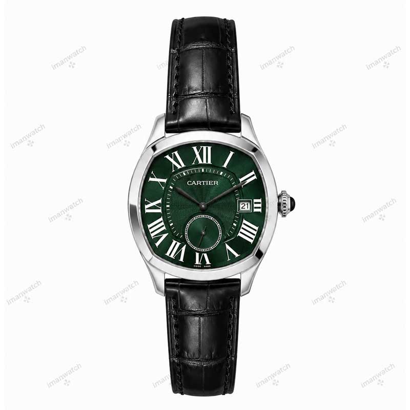 cartier10-1 ساعت مچی کارتیر مردانه صفجه سبز Cartie3983