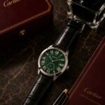 ساعت مچی کارتیر مردانه صفجه سبز Cartie3983