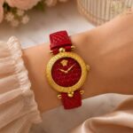 ساعت مچی ورساچه زنانه قرمز Versace 6461