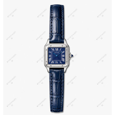 ساعت مچی کارتیر زنانه پنتر سیلور صفجه سرمه ای Cartier 2564