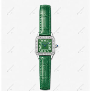ساعت مچی کارتیر زنانه پنتر سیلور صفجه سبز Cartier 2565