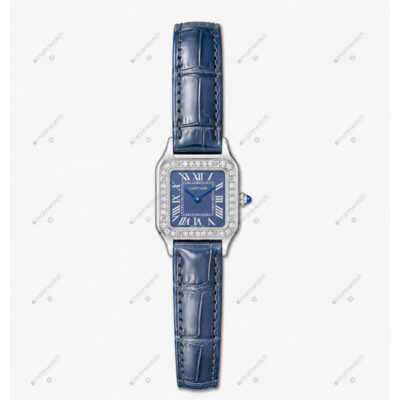 ساعت مچی کارتیر زنانه پنتر سیلور صفجه سرمه ای Cartier 2567