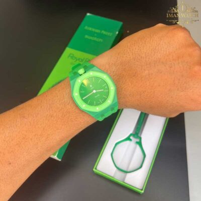 Audemars Piguet x Swatch | Royal Pop GREEN EIGHT