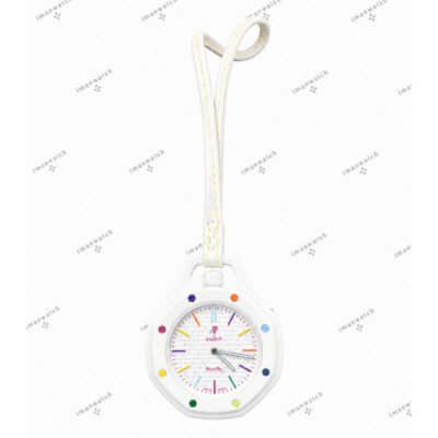 ساعت مچی اودمار پیگه سواچ رویال پاپ کیفیت عالی Audemars Piguet x Swatch | Royal Pop HUIT BLANC