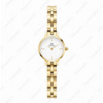 ساعت مچی زنانه دنیل ولینگتون طلایی صفحه سفید 2662 Daniel Wellington