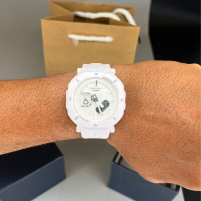 ساعت مچی کاسیو پروترک سفید بند رابر Casio PRJ-B001B