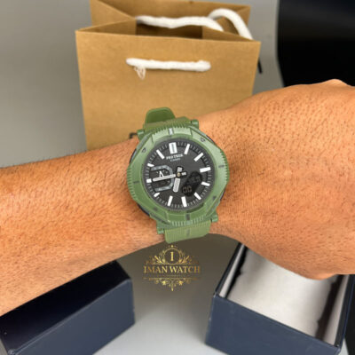 ساعت مچی کاسیو پروترک سبز بند رابر Casio PRJ-B001B