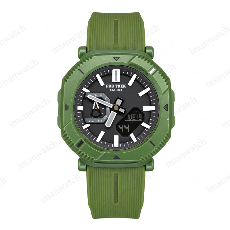 gsh4-5 ساعت مچی کاسیو پروترک سبز بند رابر Casio PRJ-B001B