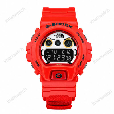 ساعت مچی کاسیو جیشاک مردانه قرمز Casio G-Shock-DW6900