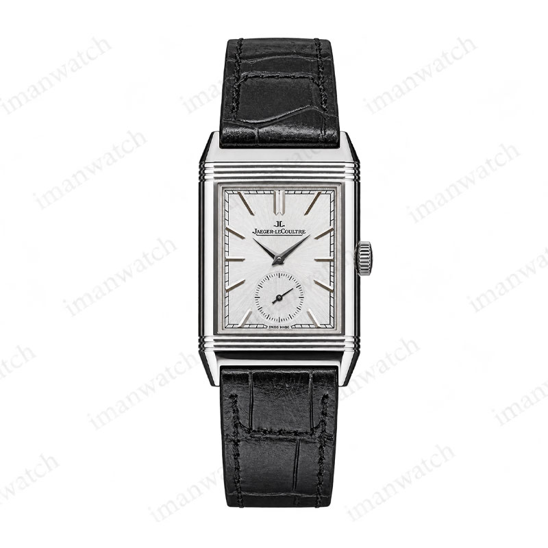 jager1-3 ساعت مچی مردانه ژژر لوکولتر سیلور صفحه دوطرفه سفید Jaeger-LeCoultre