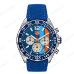ساعت مچی مردانه تگ هویر فرمول یک صفحه آبی بند برزنتی TAG Heuer Fomula 1